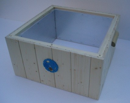 Nástavek palubka – kovová folie, polystyren 3 cm (rámek 39 x 24 cm)